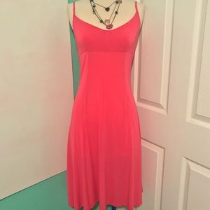 Isaac Mizrahi Spaghetti Strap Pink Dress